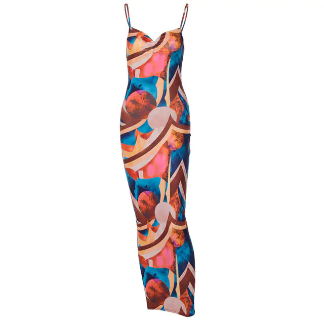 Curve Embrace Bodycon Midi Dress