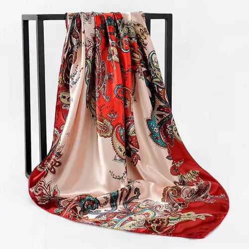 Load image into Gallery viewer, Elegance Unveiled Silk Scarf
