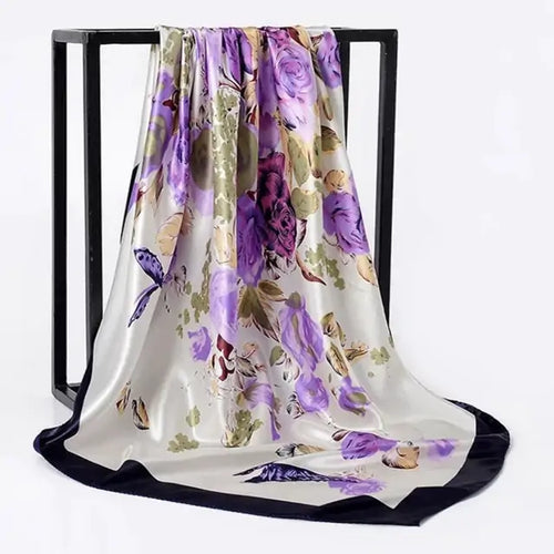 Load image into Gallery viewer, Elegance Unveiled Silk Scarf
