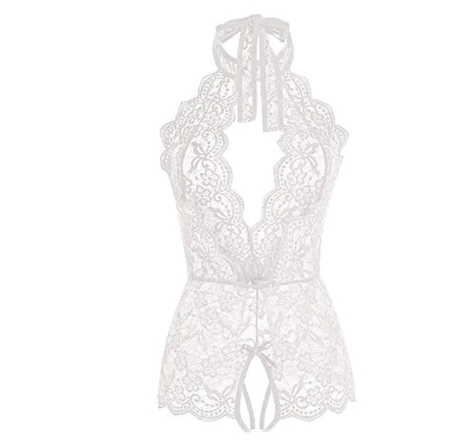 Load image into Gallery viewer, Sultry Secret Lace Teddy
