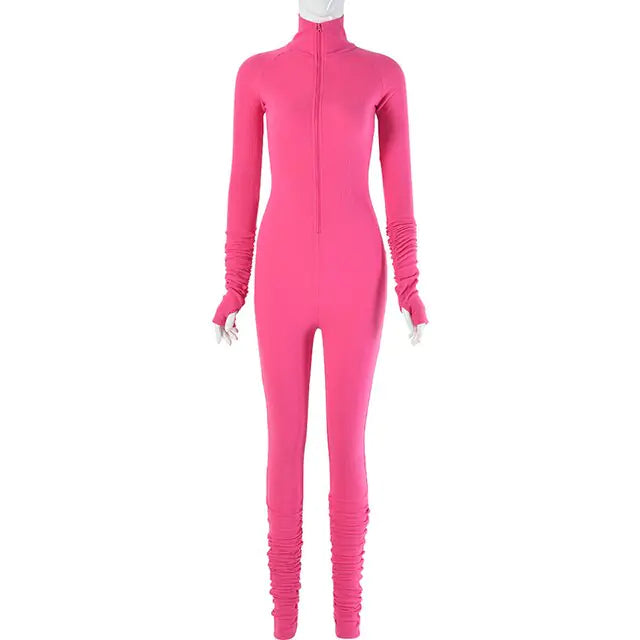 CozyFit Turtleneck Active Jumpsuit