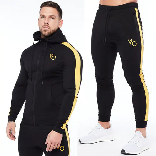 Load image into Gallery viewer, Peak Performance Hooded Jogger Set
