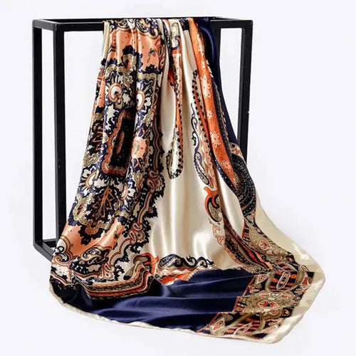 Load image into Gallery viewer, Elegance Unveiled Silk Scarf
