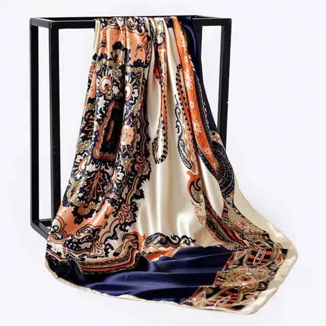 Elegance Unveiled Silk Scarf