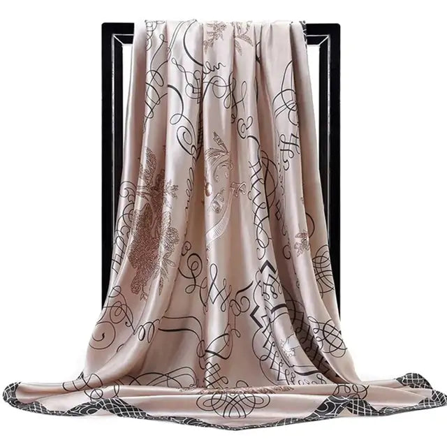 Elegance Unveiled Silk Scarf