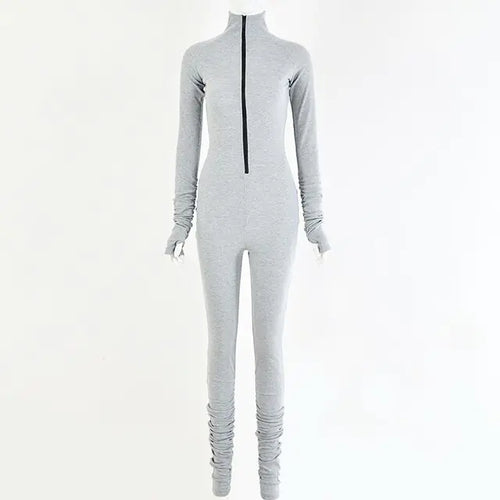 Load image into Gallery viewer, CozyFit Turtleneck Active Jumpsuit
