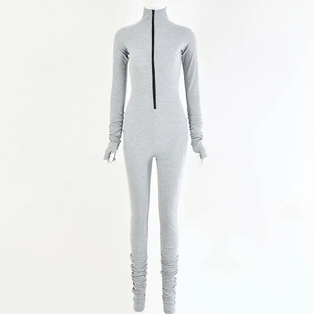 CozyFit Turtleneck Active Jumpsuit