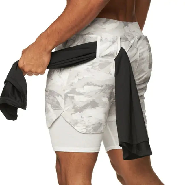 FlexFit Dual-Layer Performance Shorts