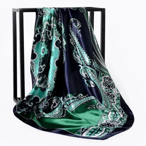 Load image into Gallery viewer, Elegance Unveiled Silk Scarf
