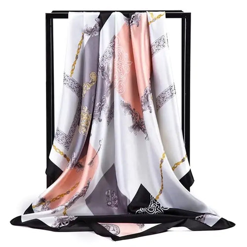 Load image into Gallery viewer, Elegance Unveiled Silk Scarf
