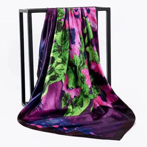 Load image into Gallery viewer, Elegance Unveiled Silk Scarf
