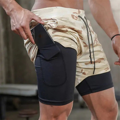 Load image into Gallery viewer, FlexFit Dual-Layer Performance Shorts
