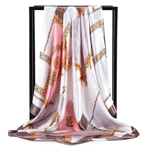 Load image into Gallery viewer, Elegance Unveiled Silk Scarf
