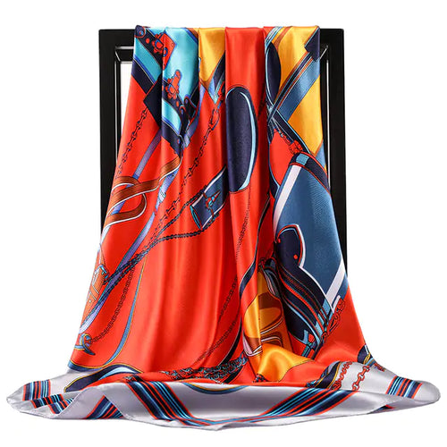 Load image into Gallery viewer, Elegance Unveiled Silk Scarf
