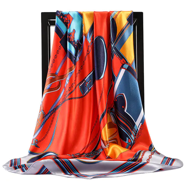 Elegance Unveiled Silk Scarf