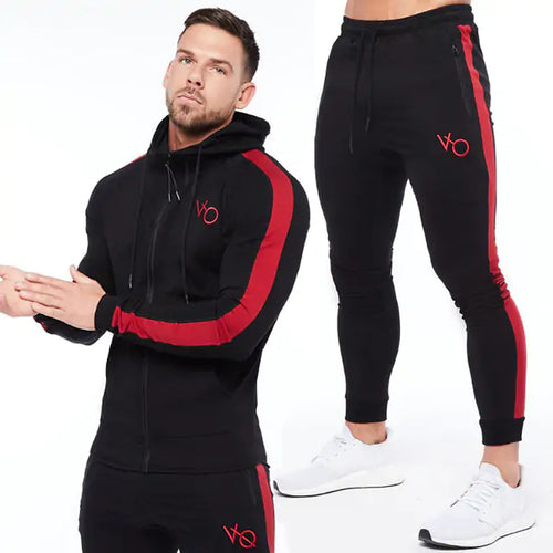 Load image into Gallery viewer, Peak Performance Hooded Jogger Set
