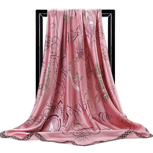 Elegance Unveiled Silk Scarf