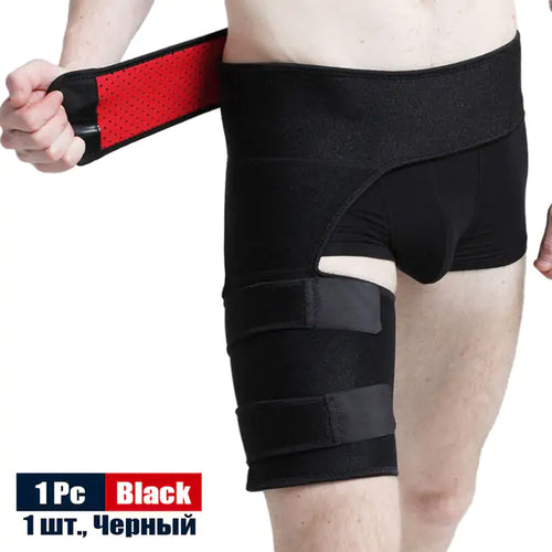 Load image into Gallery viewer, FlexiSupport Hip &amp; Thigh Compression Sleeve
