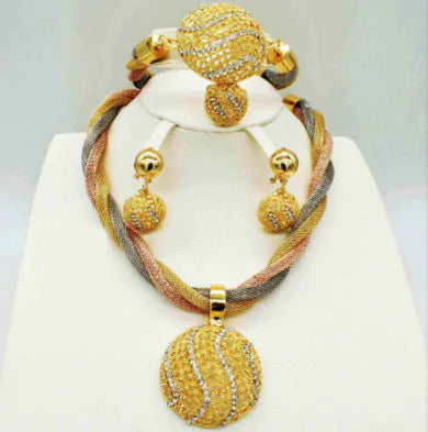 Eternal Elegance Geo Jewelry Set