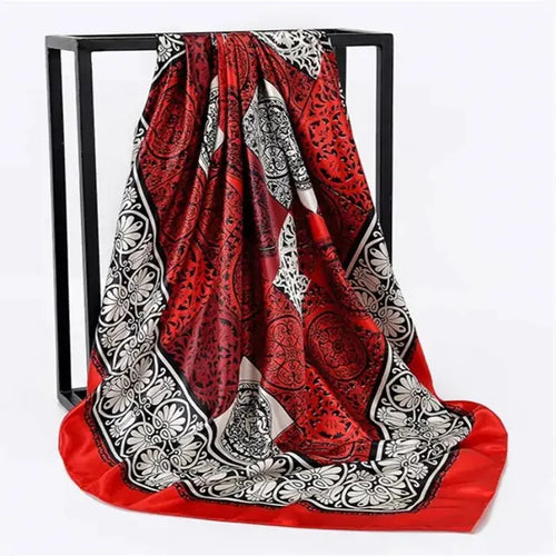 Load image into Gallery viewer, Elegance Unveiled Silk Scarf
