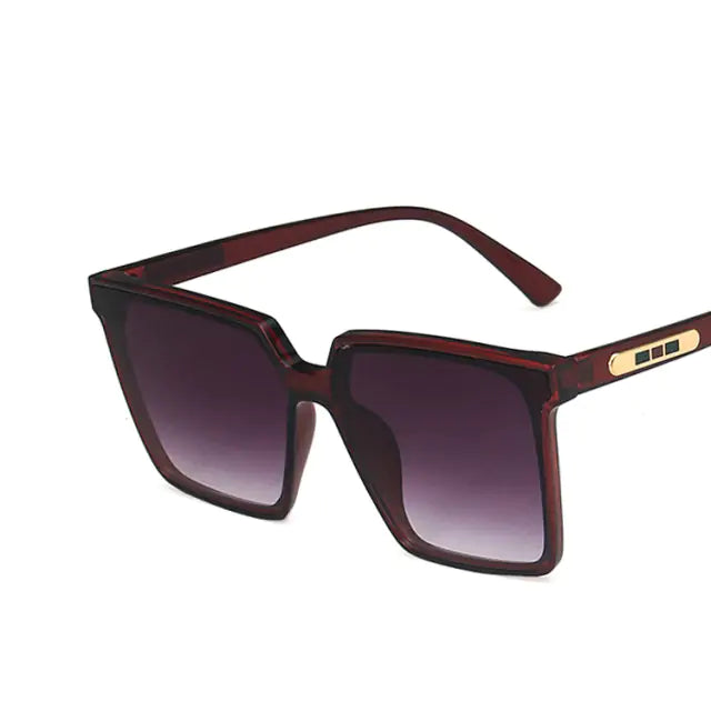 MetroChic Oversized Square Sunglasses