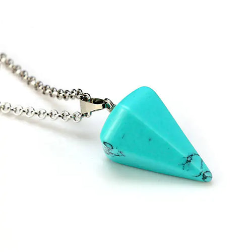 Load image into Gallery viewer, Crystal Elegance HexaPendant Necklace
