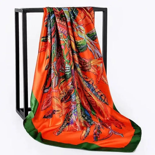 Load image into Gallery viewer, Elegance Unveiled Silk Scarf
