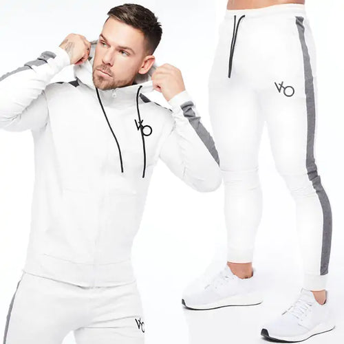 Load image into Gallery viewer, Peak Performance Hooded Jogger Set
