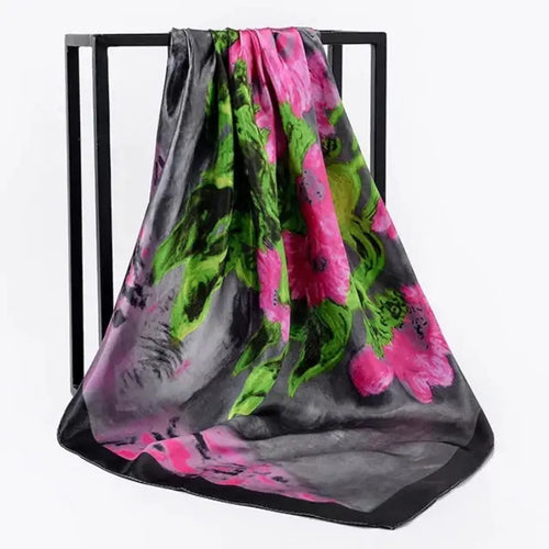 Load image into Gallery viewer, Elegance Unveiled Silk Scarf
