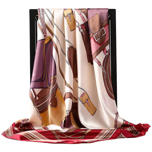 Load image into Gallery viewer, Elegance Unveiled Silk Scarf
