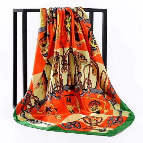 Load image into Gallery viewer, Elegance Unveiled Silk Scarf
