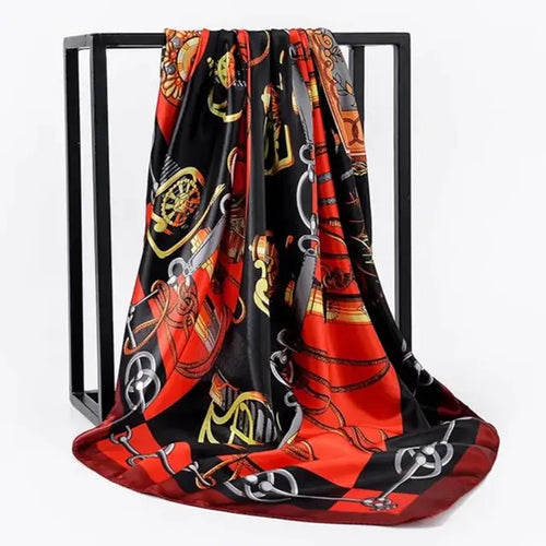 Load image into Gallery viewer, Elegance Unveiled Silk Scarf
