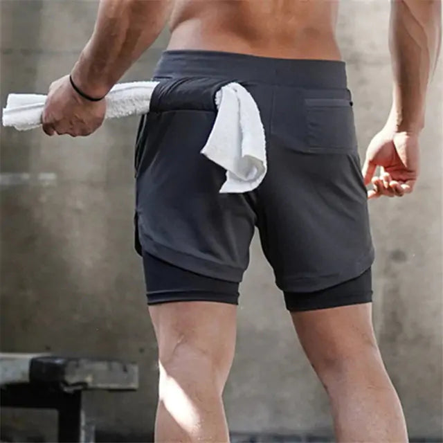 FlexFit Dual-Layer Performance Shorts