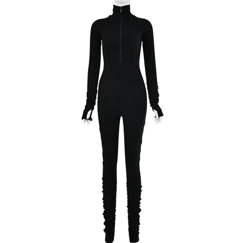 Load image into Gallery viewer, CozyFit Turtleneck Active Jumpsuit
