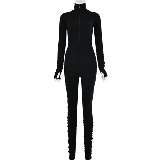 CozyFit Turtleneck Active Jumpsuit