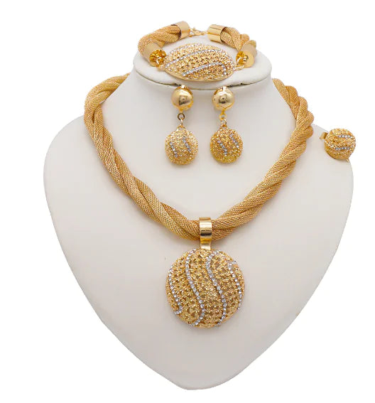 Eternal Elegance Geo Jewelry Set