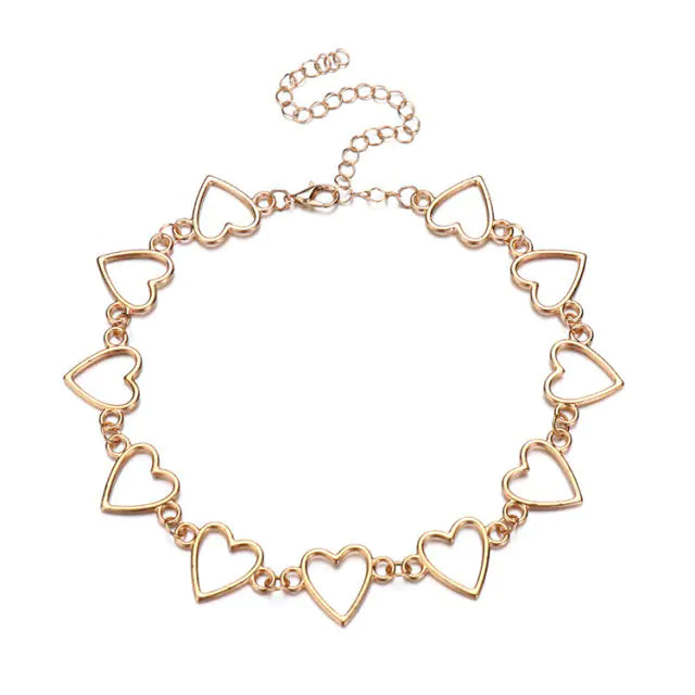 Sweet Embrace Heart Choker