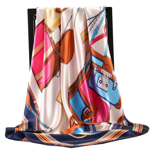 Load image into Gallery viewer, Elegance Unveiled Silk Scarf
