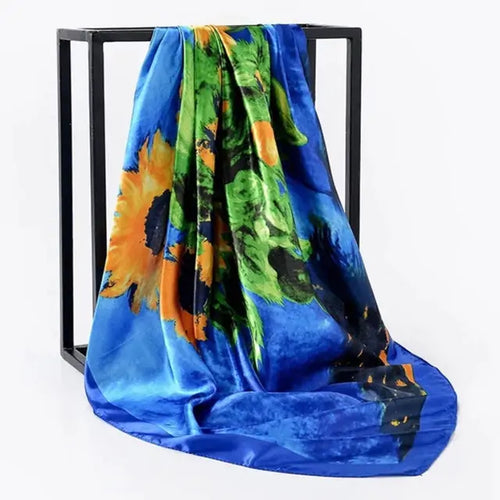 Load image into Gallery viewer, Elegance Unveiled Silk Scarf
