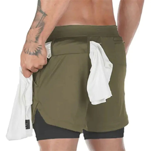 Load image into Gallery viewer, FlexFit Dual-Layer Performance Shorts
