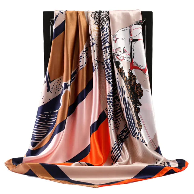 Elegance Unveiled Silk Scarf