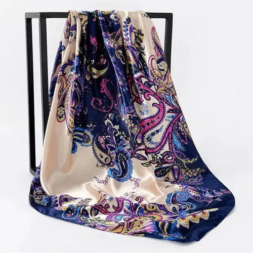 Load image into Gallery viewer, Elegance Unveiled Silk Scarf
