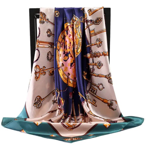 Load image into Gallery viewer, Elegance Unveiled Silk Scarf
