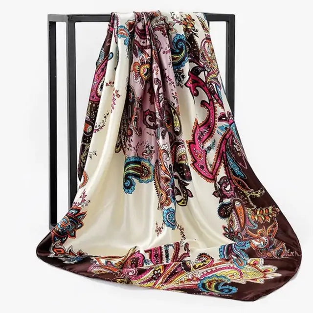 Elegance Unveiled Silk Scarf