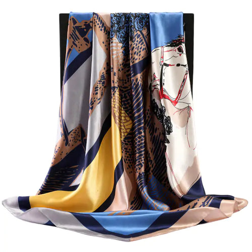 Load image into Gallery viewer, Elegance Unveiled Silk Scarf
