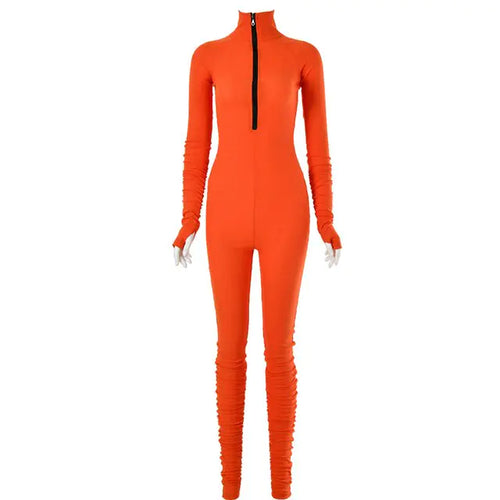 Load image into Gallery viewer, CozyFit Turtleneck Active Jumpsuit
