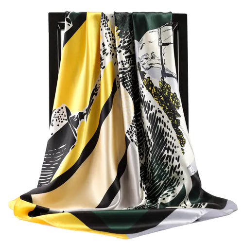 Load image into Gallery viewer, Elegance Unveiled Silk Scarf
