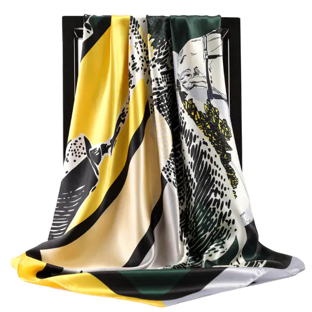 Elegance Unveiled Silk Scarf