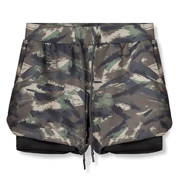 FlexFit Dual-Layer Performance Shorts