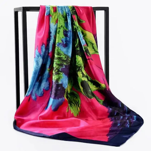 Load image into Gallery viewer, Elegance Unveiled Silk Scarf
